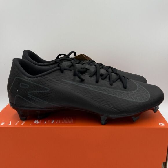 NEW Men\'s Size 8  Nike Vapor 16 Academy FG MG Soccer Cleats Black main image 4